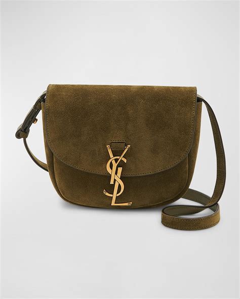 ysl cross bag|YSL suede crossbody bag.